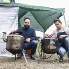 Los 'recuperadores' roblanos de la olla ferroviaria