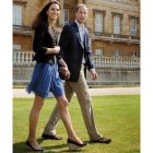 Los duques de Cambridge, el día después de su boda.