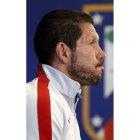 El argentino Diego Simeone, técnico del Atlético de Madrid.