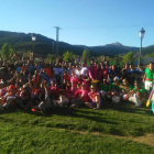 El encuentro de peñas centró ayer la jornada. PLANILLO