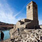 Pantano de Mediano, en el Pirineo de Huesca.