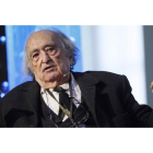 El escritor Rafael Sánchez Ferlosio en una de sus últimas apariciones públicas. FERNANDO ALVARADO