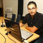 Victorino Escamilla, minutos antes de la rueda de prensa de ayer en la casa de la cultura.
