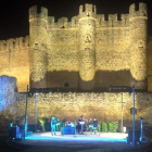 Imagen de archivo de una de las actuaciones en las Noches del Castillo de Valencia de Don Juan. DL