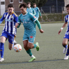 Ponferradina B y Atlético Astorga protagonizaron un partido intenso y muy vistoso. ANA F. BARREDO