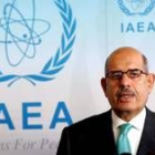 El director general del Organismo Internacional para la Energía Atómica, Mohamed El Baradei