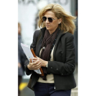 La infanta Cristina, hace unos días en Barcelona.