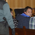 Salvador Romero Larralde «El Negro», líder del clan de «los Monchines», durante el juicio, ayer.