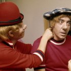 ‘Miliki’, junto a su hermano ‘Fofó’, en una imagen de 1973.