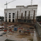 Aspecto de la infraestructura central del Museo de la Energía al inicio de las obras. DE LA MATA