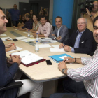 Martínez-Maillo, ayer, en la reunión del Comité de Dirección del Partido Popular de Zamora.