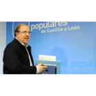 El presidente del PP de Castilla y León, Juan Vicente Herrera, valora los resultados de las elecciones generales