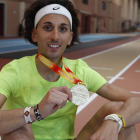 El atleta leonés Jorge Blanco irá al Nacional de media maratón. RAMIRO