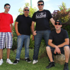 Los integrantes del activo grupo de rock Balacera, que ya tienen nuevo disco.