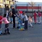 Los niños y los padres de San Andrés pueden disfrutar de clases de patinaje