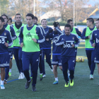 La Deportiva realiza hoy la última sesión de trabajo antes del choque de Alcorcón