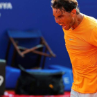 Nadal se clasificó ayer para la semifinales del Godó. ALEJANDRO GARCÍA