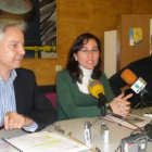 Celestino Pérez, Arlyn Orellana y Manuel Castro, ayer, durante la presentación del programa
