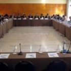 Reunión del consejo del Agua, ayer en Valladolid