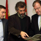 José Ángel Arranz, Guillermo Palomero y Antonio Silván.