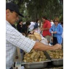 Las degustaciones gastronómicas no faltaron en la fiesta