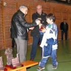 Todos los participantes recibieron obsequios y los ganadores su trofeo