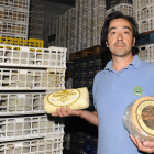 Gabino Pérez es la segunda generación de artesanos del queso de oveja.