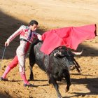 Morenito de Aranda también hizo una buena faena.