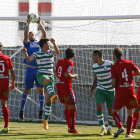 El equipo virginiano sumó tres puntos de oro ante el filial numantino en tierras sorianas. F. OTERO