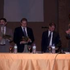 Ángel Penas, José Manuel Lora, Francisco Álvarez y Javier Pérez Gil