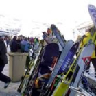 Los esquiadores aguardan con impaciencia la apertura, en la foto una imagen de la temporada pasada