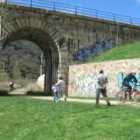 Los ciclistas tuvieron que ir con cuidado porque el circuito no se cerró