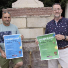Andrés González y Ceferino Gil, en la presentación. CAMPOS