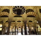 Interior de la mezquita catedral de Córdoba, declarada en 1984 Patrimonio de la Humanidad.