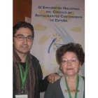 Ramón Saez y Balbina Morán acudieron a Avilés