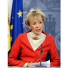 De la Vega, durante la rueda de prensa posterior al Consejo de Ministros