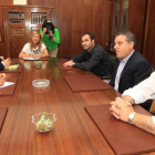 Riesco y Álvarez, en una reunión al inicio del mandato.