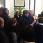 Cerca de cuarenta personas presentaron ayer una reclamación en el Registro de la Diputación.