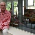 El pintor Antonio López, en el taller que imparte en Ávila