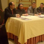 Marcelino García, Maite Martínez, Javier García Argüello y José Antonio Fresno, en el acto.
