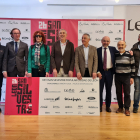 Momento de la presentación de la San Silvestre de León. DL