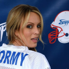 Stormy Daniels, el pasado 4 de febrero, durante una fiesta con motivo de la Super Bowl.