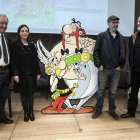 Uderzo, Anne Goscinny, Ives Ferri y Didier Conrad