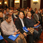 Reunión de alcalde y concejales ayer en León