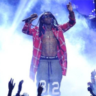 El rapero Lil Wayne en un reciente concierto en Los Ángeles.
