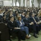 La comunidad universitaria asistió al acto celebrado en el aula magna