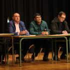 Un momento de la asamblea de comuneros del Canal Bajo del Bierzo celebrada ayer en Ponferrada. L. DE LA MATA