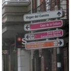 Trobajo del Camino es la zona donde existe mayor señalización