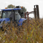 Un tractor