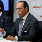 Antonio Vázquez, durante la rueda de prensa.